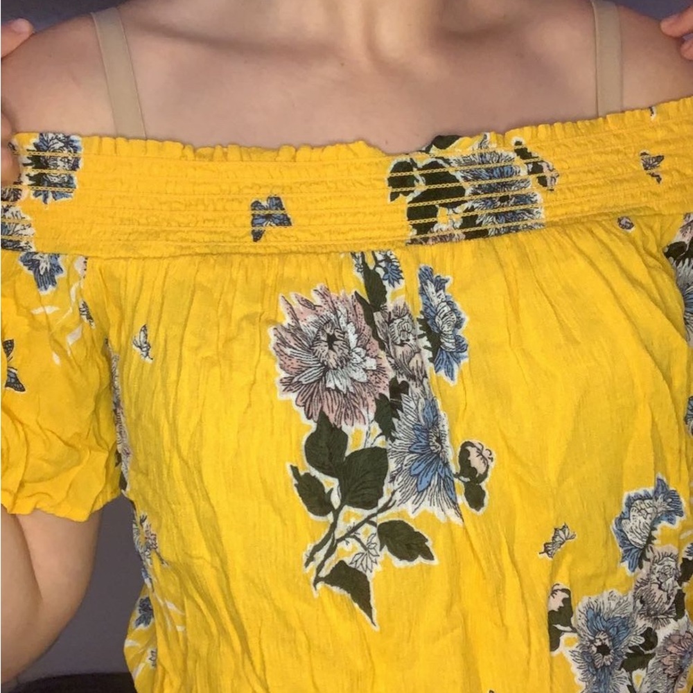 Off the shoulder blouse